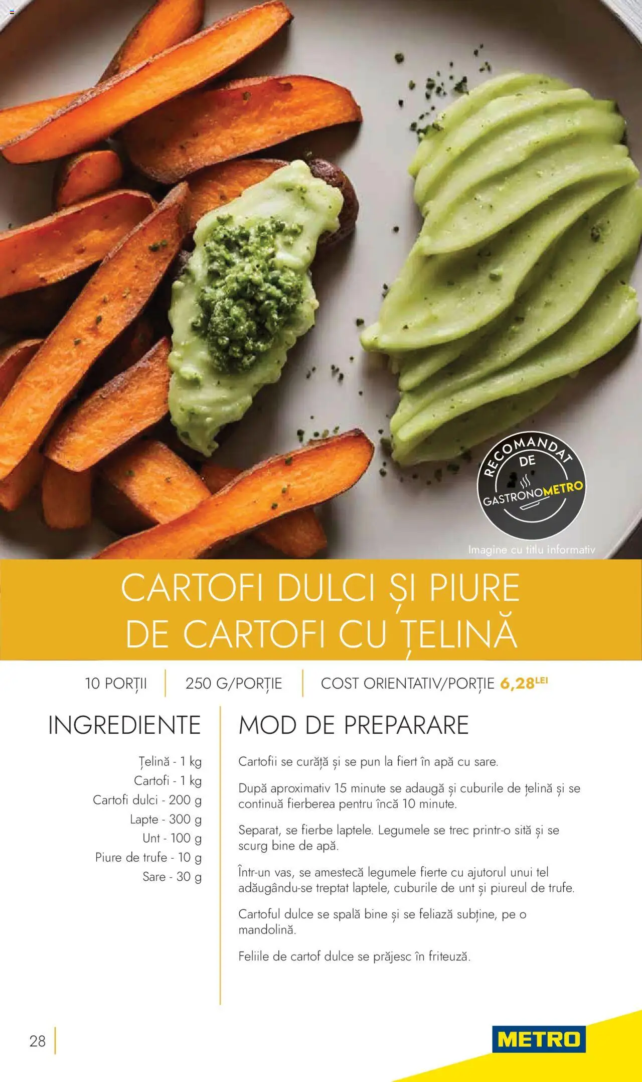 Metro catalog - Tendinte si Recomandari – valabil de la 24.10.2023 | Pagină: 28 | Produse: Sită, Lapte, Apă, Sare