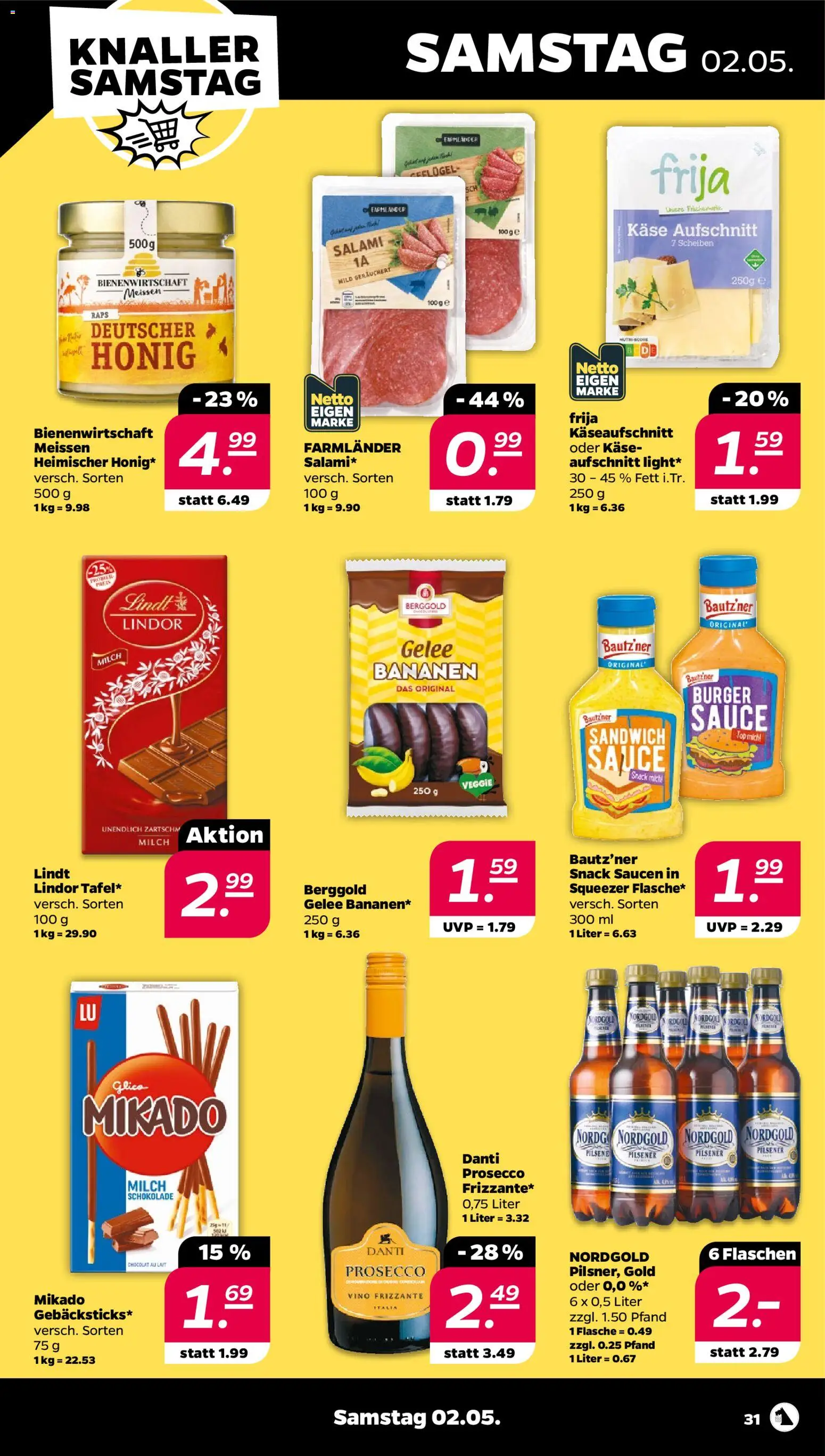 Netto Prospekt 	 – gültig ab 27.04.2026 | Seite: 35 | Produkte: Top, Milch, Schokolade, Lindt