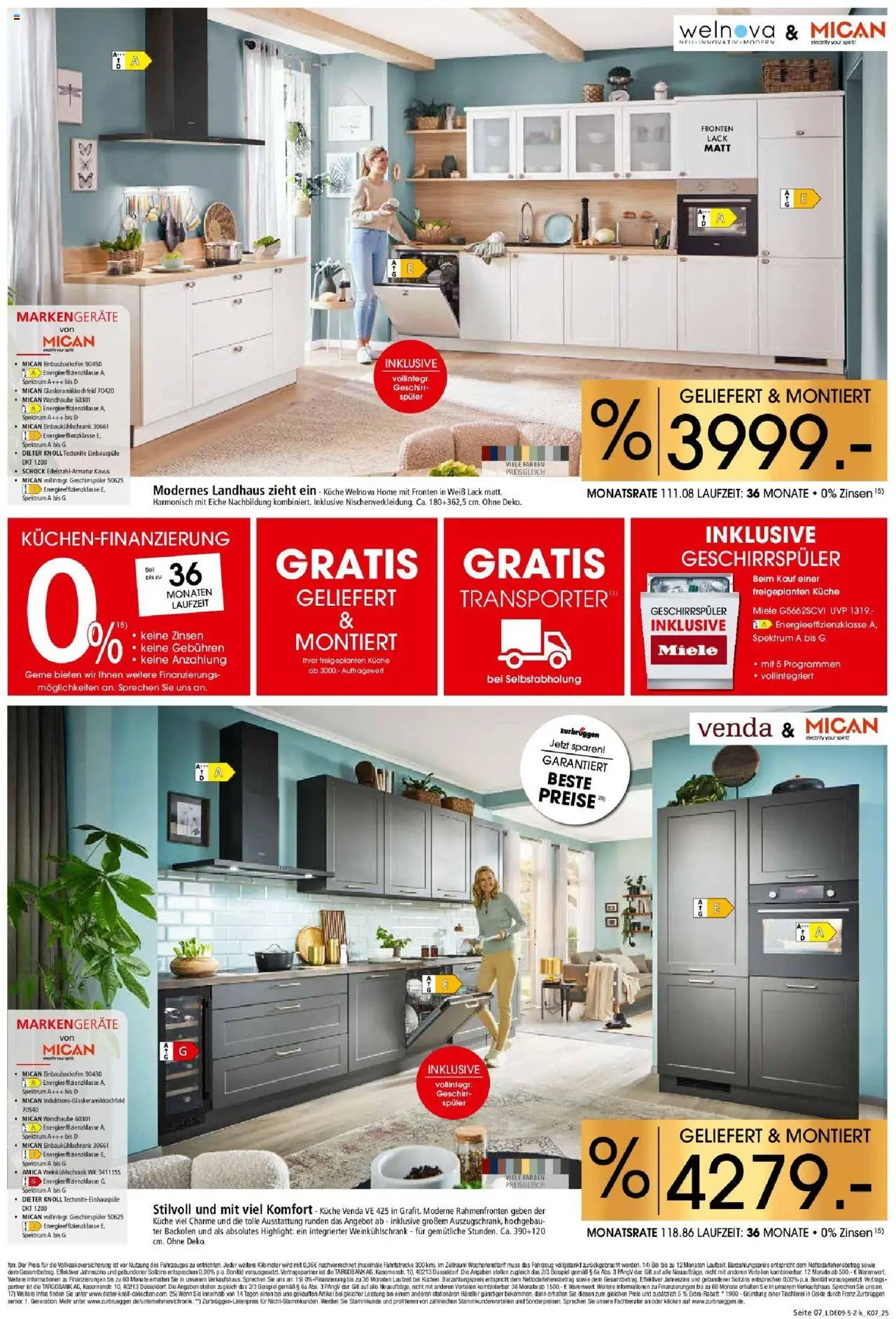 Zurbrüggen - Zurbrüggen: Küchen für ihr Zuhause – gültig ab 12.09.2025 | Seite: 7