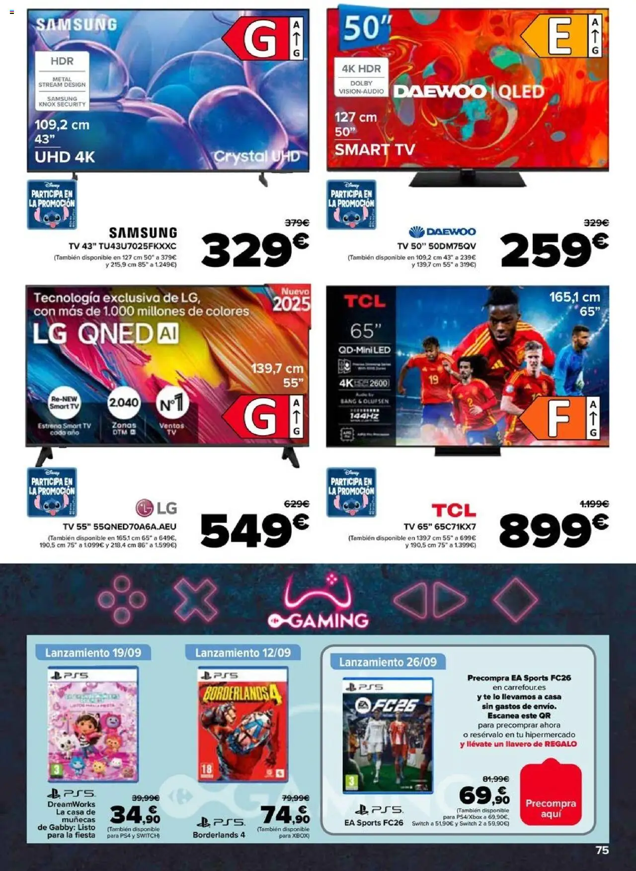 Carrefour folleto │ válido desde el 11.09.2025 | Página: 75 | Productos: Té, Xbox