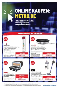 Metro Online: Wochen-Angebote gültig ab dem 18.08.2025