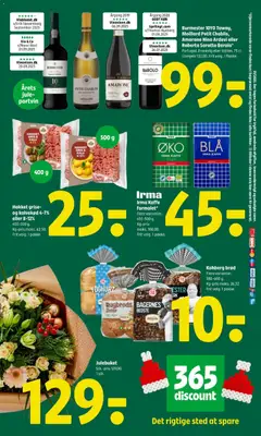 Irma Kaffe formalet*, Flere varianter. 450-500 g. Kg-pris maks. 100,00. Frit valg. 1 pakke. gyldig fra 18.12.2025 | Side: 5