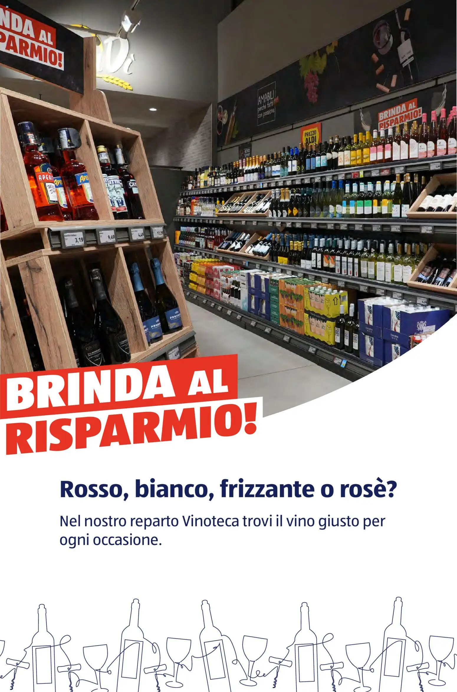 Volantino Aldi del 12.01.2026 | Pagina: 6 | Prodotti: Prosecco, Vino