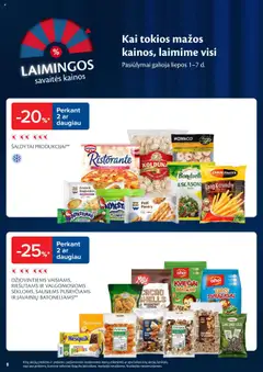 MAXIMA leidinys│galioja nuo 01.07.2025 | Puslapis: 8 | Prekių: Plombyras
