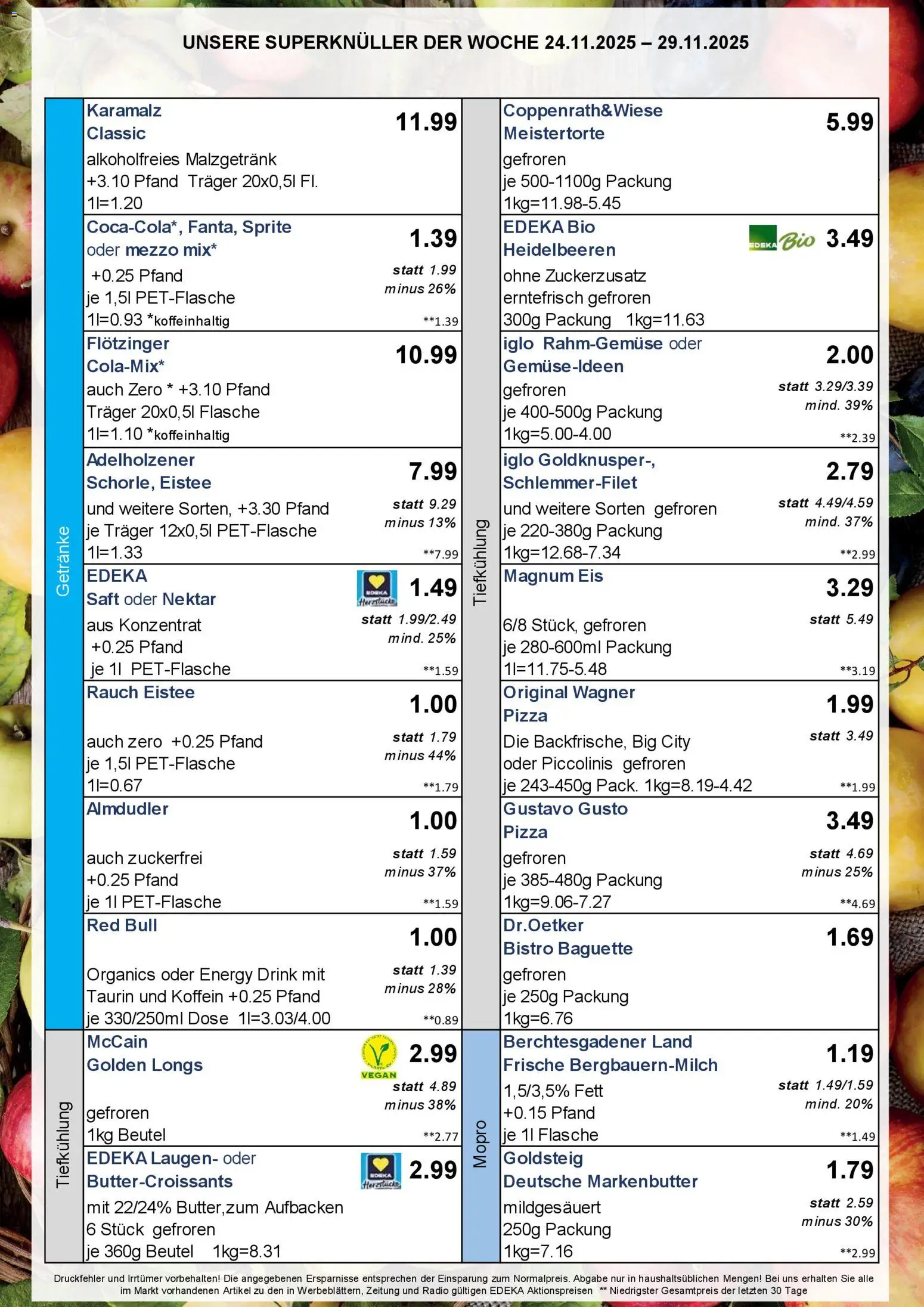 Simmel - Bayern – gültig ab 24.11.2025 | Seite: 5 | Produkte: Energy, Baguette, Wagner pizza, Piccolinis