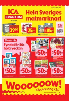 ICA Kvantum - Hörby - Förhandsvisning av reklamblad från butik ICA Kvantum aktuell från 19.01.2026