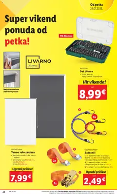Lidl katalog | vrijedi od 24.07.2025 | Stranica: 44