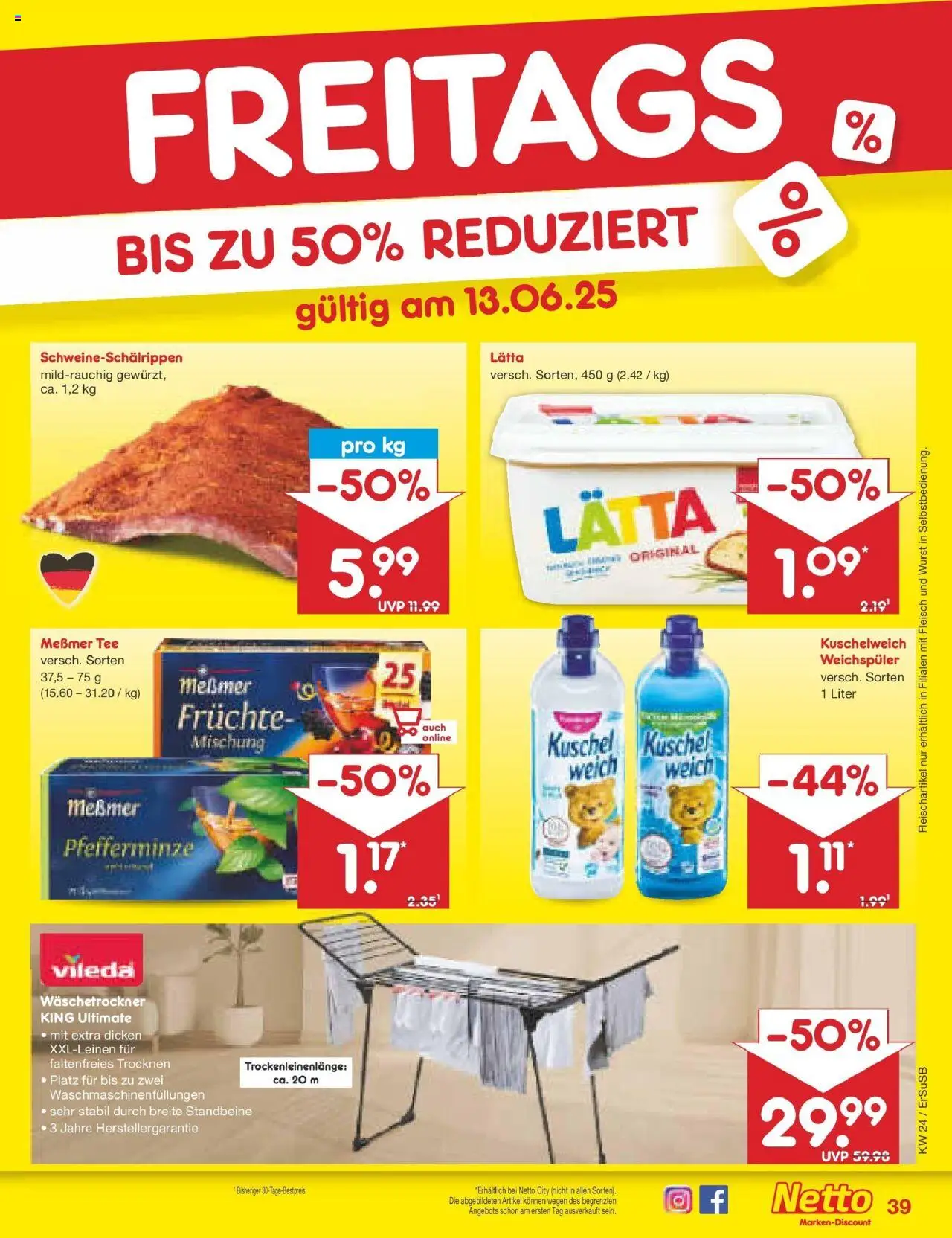 Netto Marken-Discount prospekt Erfurt	 - gültig ab dem 10.06.2025 | Seite: 61