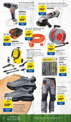 Náhled letáku Tesco katalog od 03.03.2026 | Strana: 16 | Produkty: Kärcher, Šroubovák, Kabel, Baterie