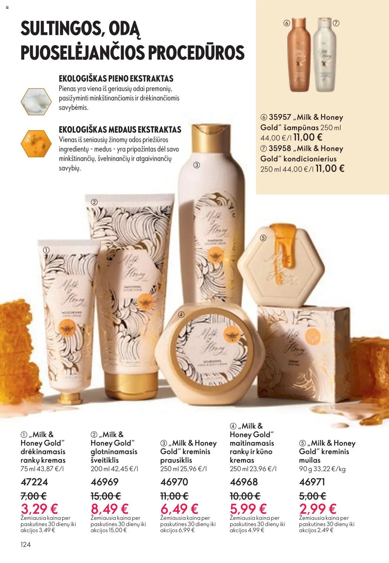 Oriflame akcijos nuo 08.10.2025 | Puslapis: 124 | Prekių: Šveitiklis, Pienas, Muilas, Prausiklis