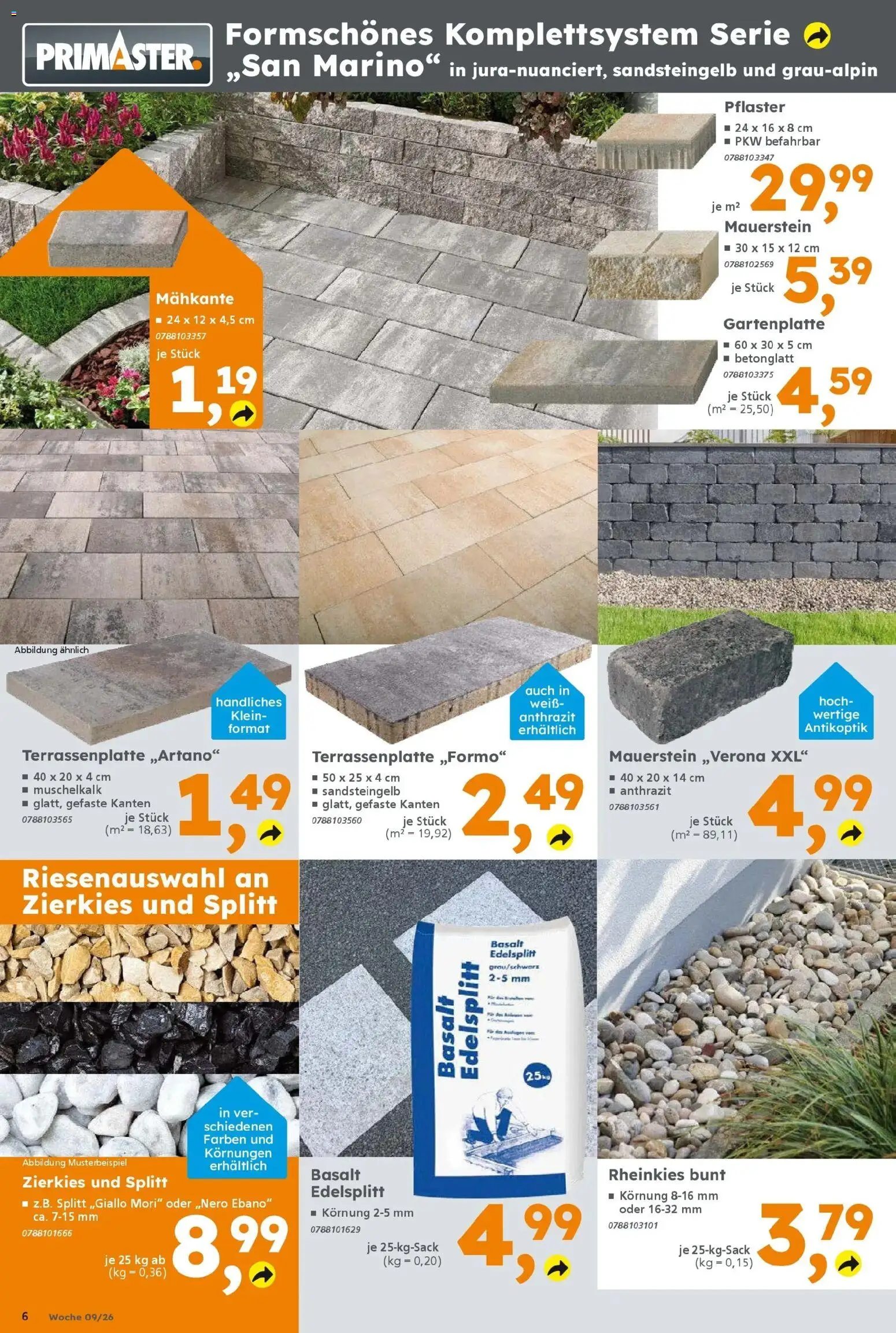 Globus Baumarkt prospekt Saarbrücken	 – gültig ab 22.02.2026 | Seite: 6