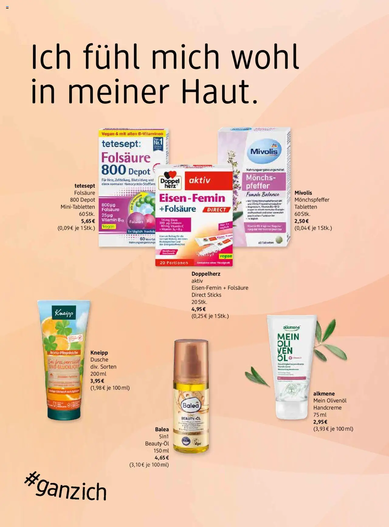 dm drogerie markt Active Beauty Magazin 07-08/2025 gültig ab 03.07.2025 | Seite: 2 | Produkte: Pfeffer, Dusche, Handcreme