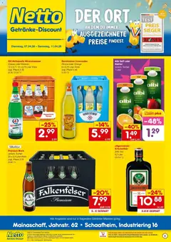 Netto Marken-Discount Prospekt Mainaschaff	 ab 07.04.2026 gültig