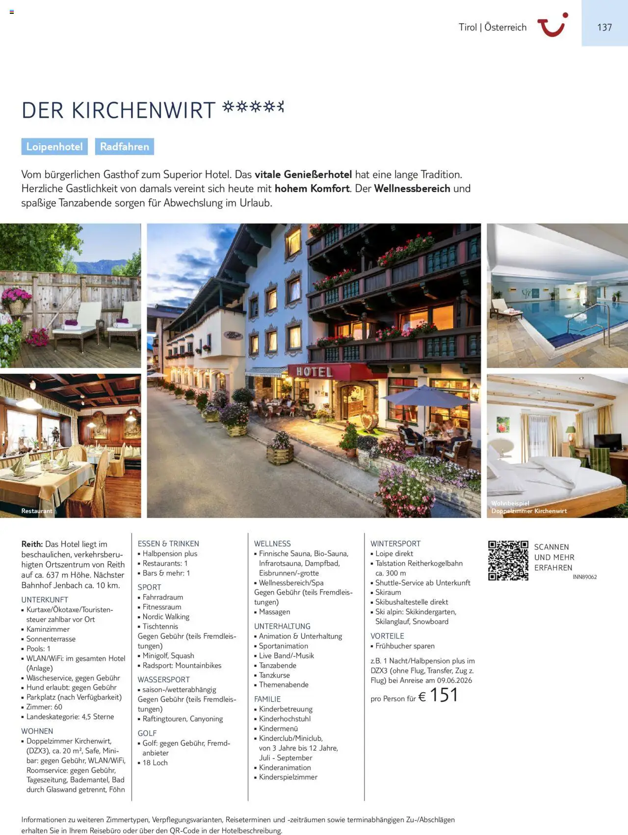 TUI Urlaub mit eigener Anreise 2025/26 – gültig ab 01.11.2025 | Seite: 137 | Produkte: Bad, Walking, Snowboard, Föhn