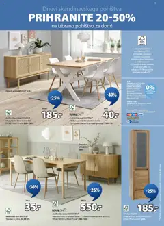 Novi JYSK katalog ponudbe – veljaven od 10.09.2025 | Stran: 11 | Izdelki: Vitrina, Pohištvo, Miza, Omarica