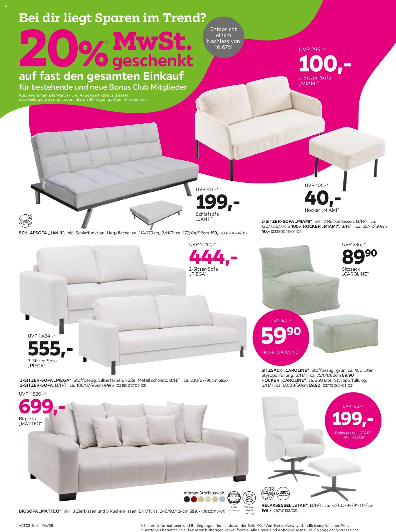 Mömax Prospekt aktuell gültig ab 03.02.2026 | Seite: 4