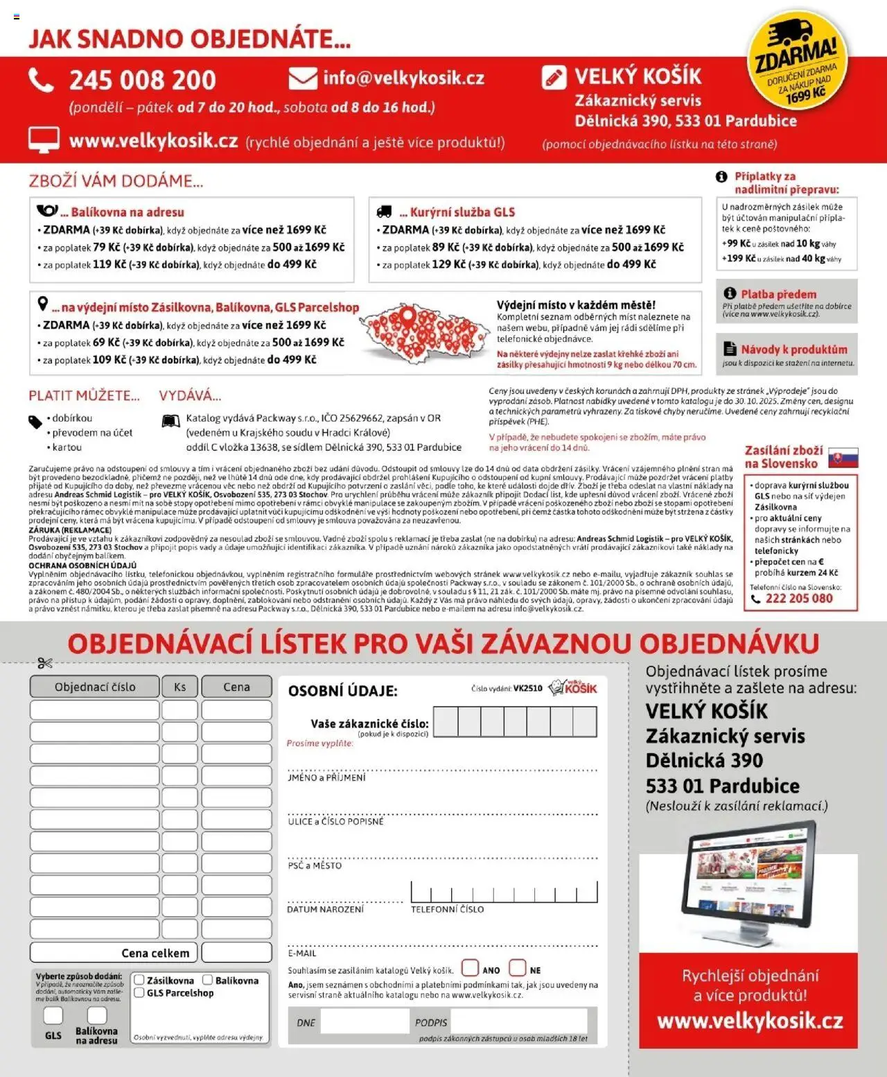 Velký Košík katalog říjen od 01.10.2025 | Strana: 94 | Produkty: Síť, Košík