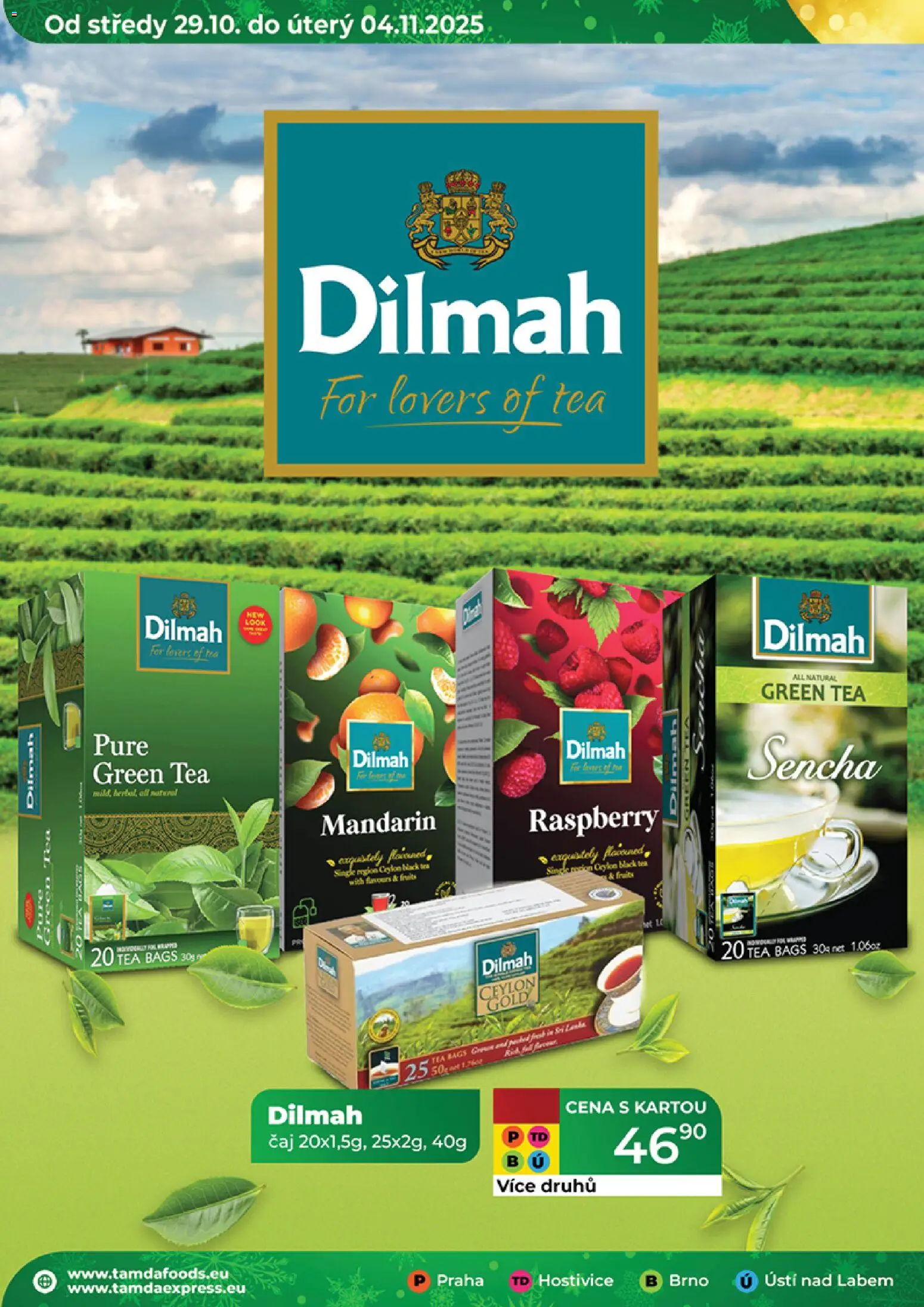 Tamda Foods leták od 29.10.2025 | Strana: 34 | Produkty: Čaj