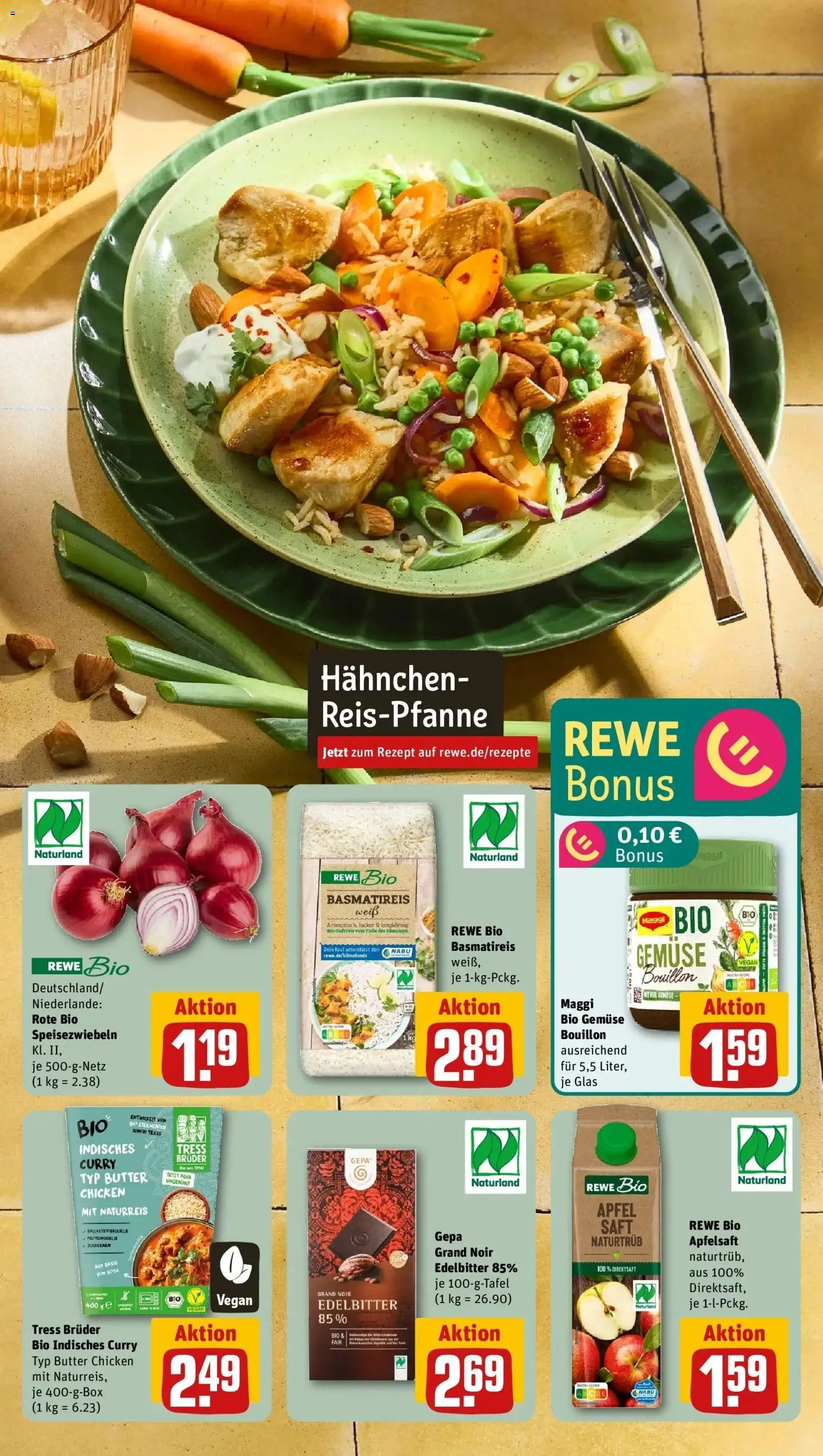 Rewe Prospekt Neumünster	 – gültig ab 09.03.2026 | Seite: 5 | Produkte: Butter, Äpfel, Apfelsaft, Gemüse