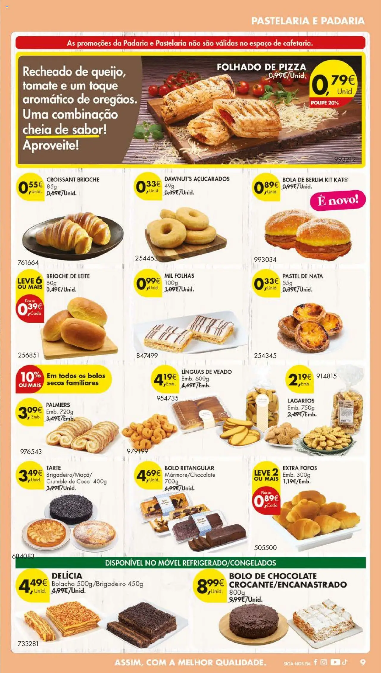 Pingo Doce folheto │ válido de 09.09.2025 | Página: 11 | Produtos: Leite, Chocolate, Tarte, Nata