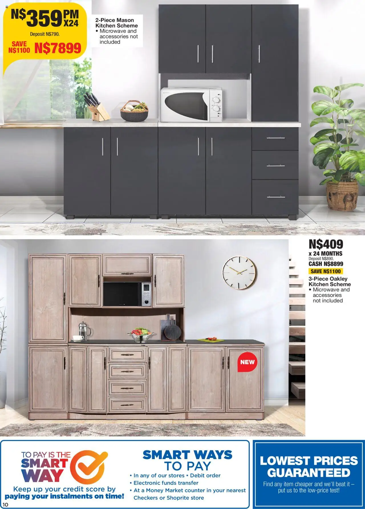 New OK Furniture catalogue – valid from 17.09.2025 | Page: 10 | Products: Microwave