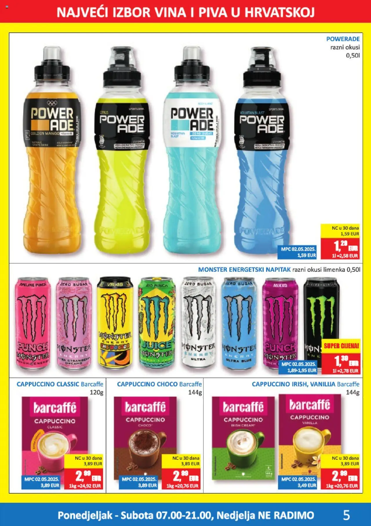 Vrutak katalog | vrijedi od 11.08.2025 | Stranica: 5 | Proizvodi: Barcaffe, Mango, Cappuccino