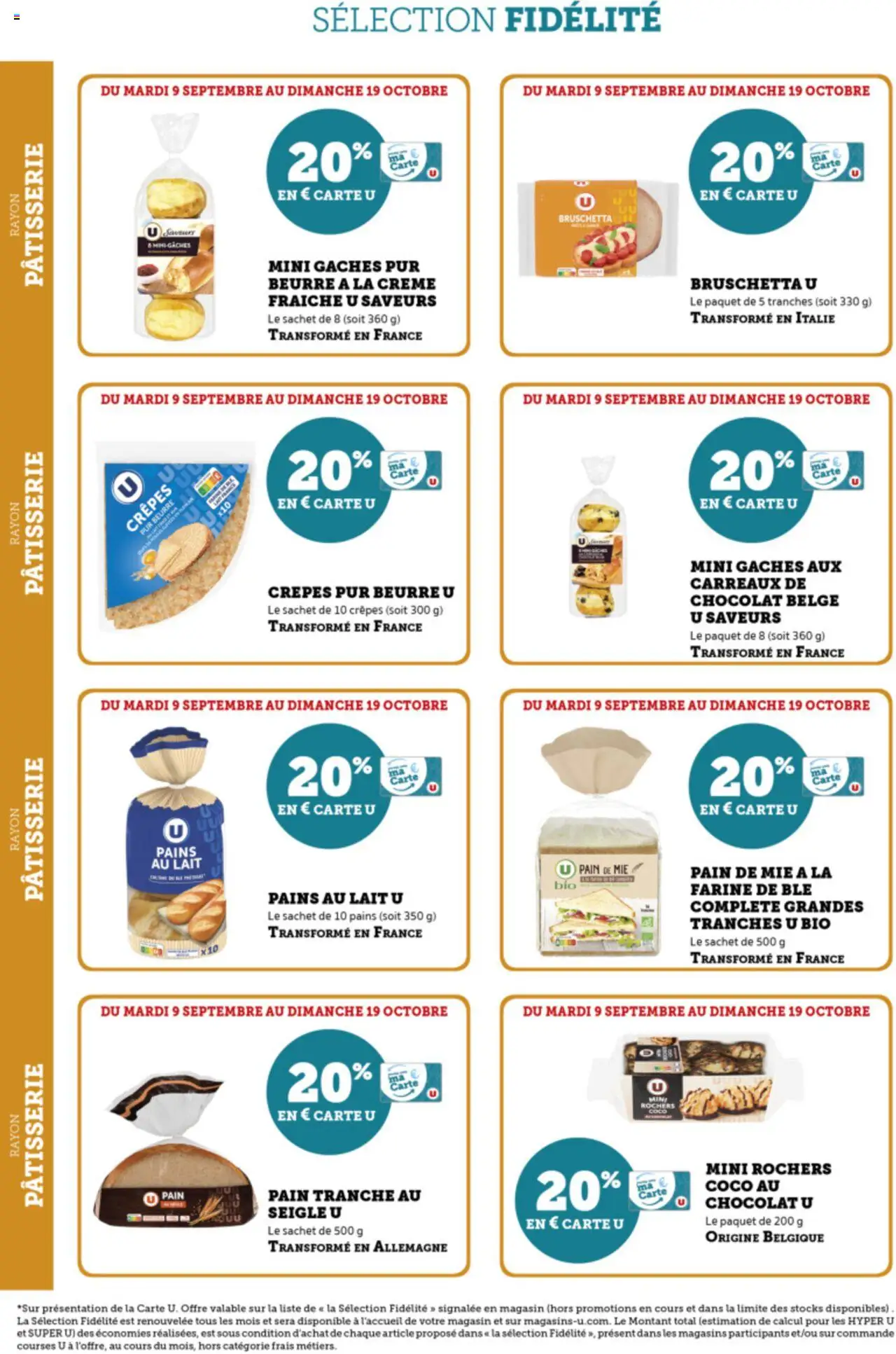  | Page: 34 | Produits: Lait, Pain, Chocolat, Crème