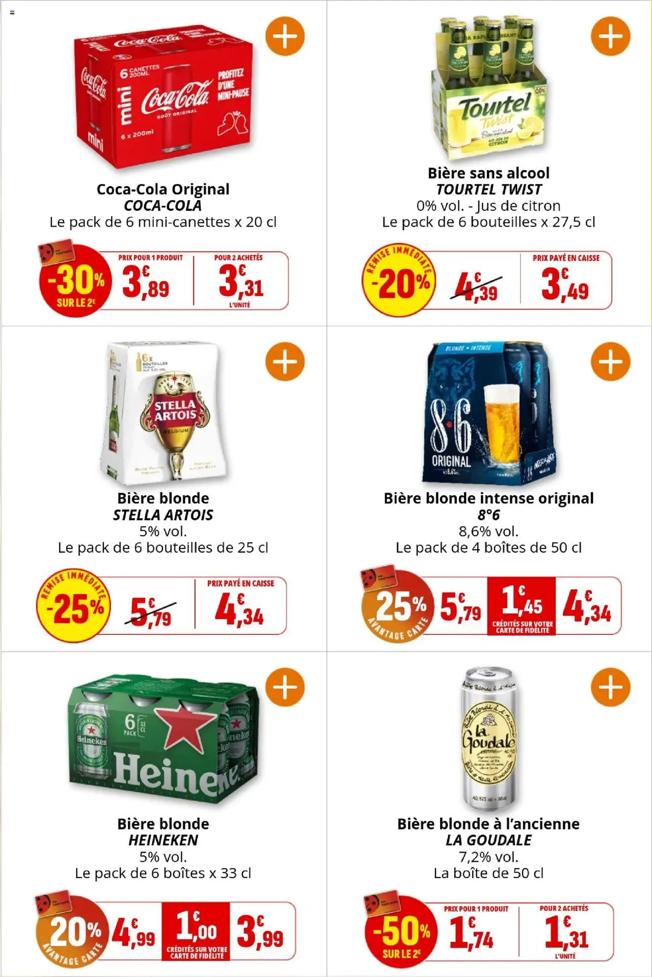  | Page: 27 | Produits: Citron, Bière blonde, Jus de citron, Heineken