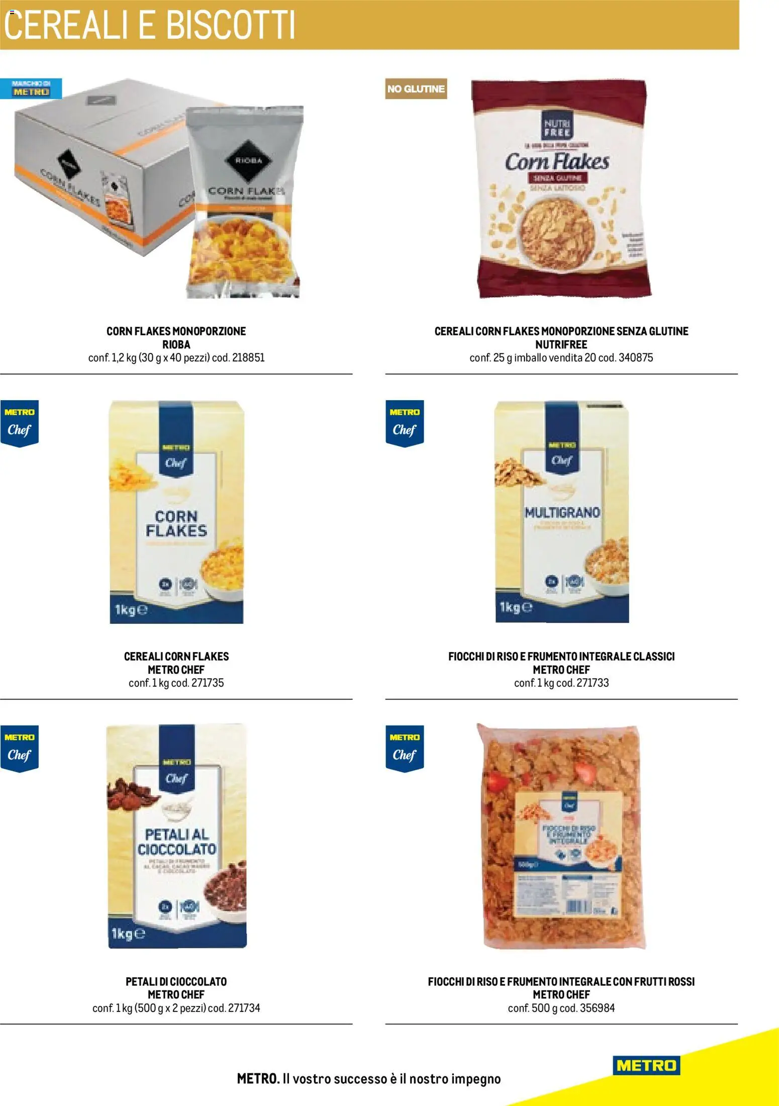 Volantino Metro del 17.10.2025 | Pagina: 29 | Prodotti: Cioccolato, Riso, Cereali, Biscotti