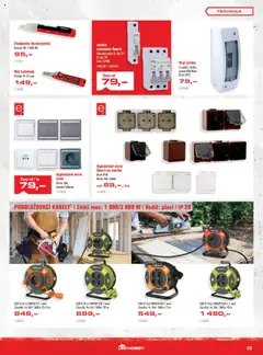 Uni Hobby leták od 31.07.2025 | Strana: 23 | Produkty: Nůž, Elektro, Zásuvka