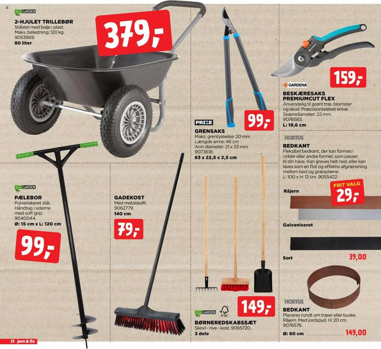 Jem & fix Tilbudsavis gyldig fra 06.07.2025 | Side: 28 | Produkter: Søm