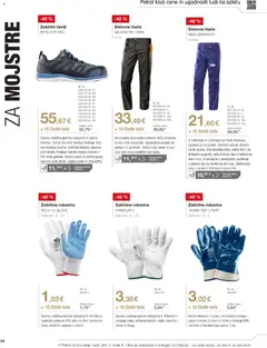 Petrol katalog akcije – veljaven od 02.02.2026 | Stran: 24 | Izdelki: Podloga, Hlace, Zaščitne rokavice, Pas