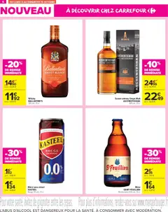 Carrefour Market - Prévisualisation de Carrefour Market catalogue les nouveautés d'octobre valide à partir de 06.10.2025 | Page: 6 | Produits: Whisky, Alcool, Scotch whisky Ballantine's, Bière