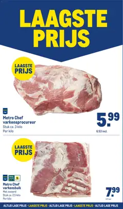 Makro - Laagste prijs - Voorbeeld van een folder van Makro, geldig van 14.01.2026 | Pagina: 10 | Producten: Varkensvlees, Oven, Grill, Citrompótló tabletta