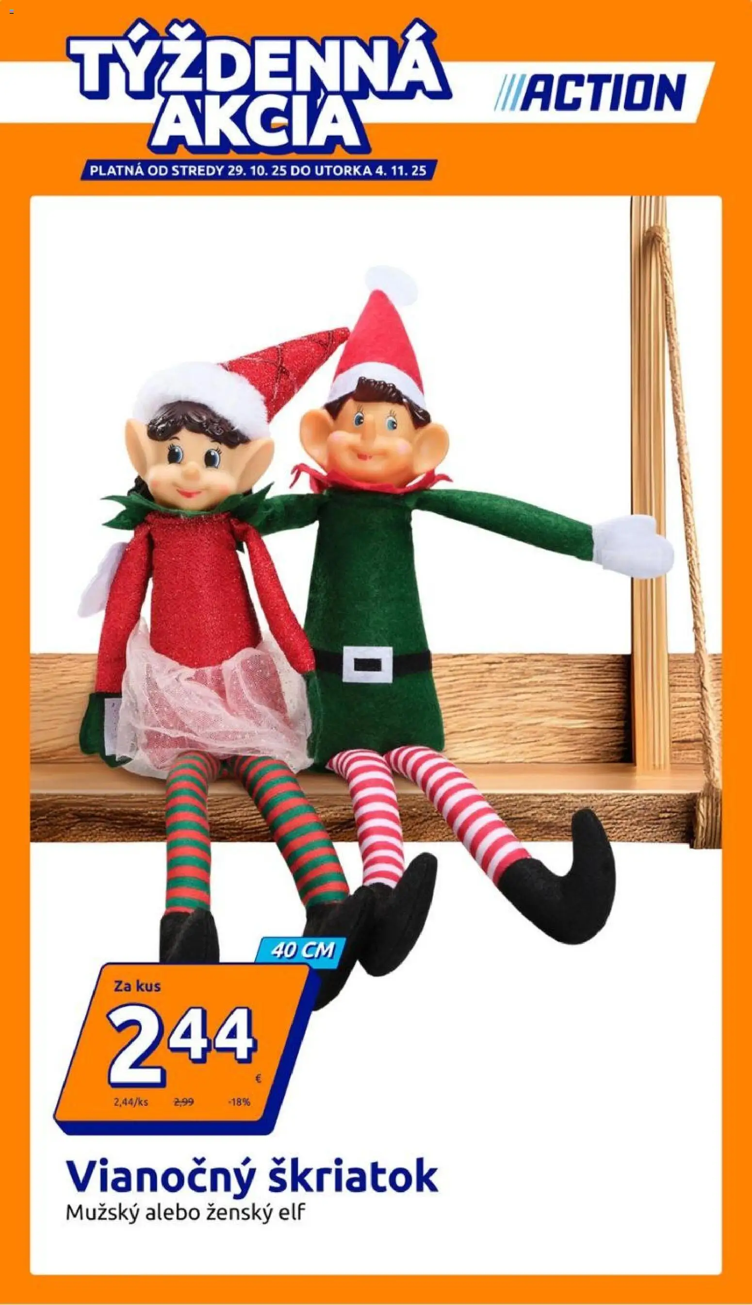 Nové Action akcie – leták je platný od 29.10.2025 | Strana: 1