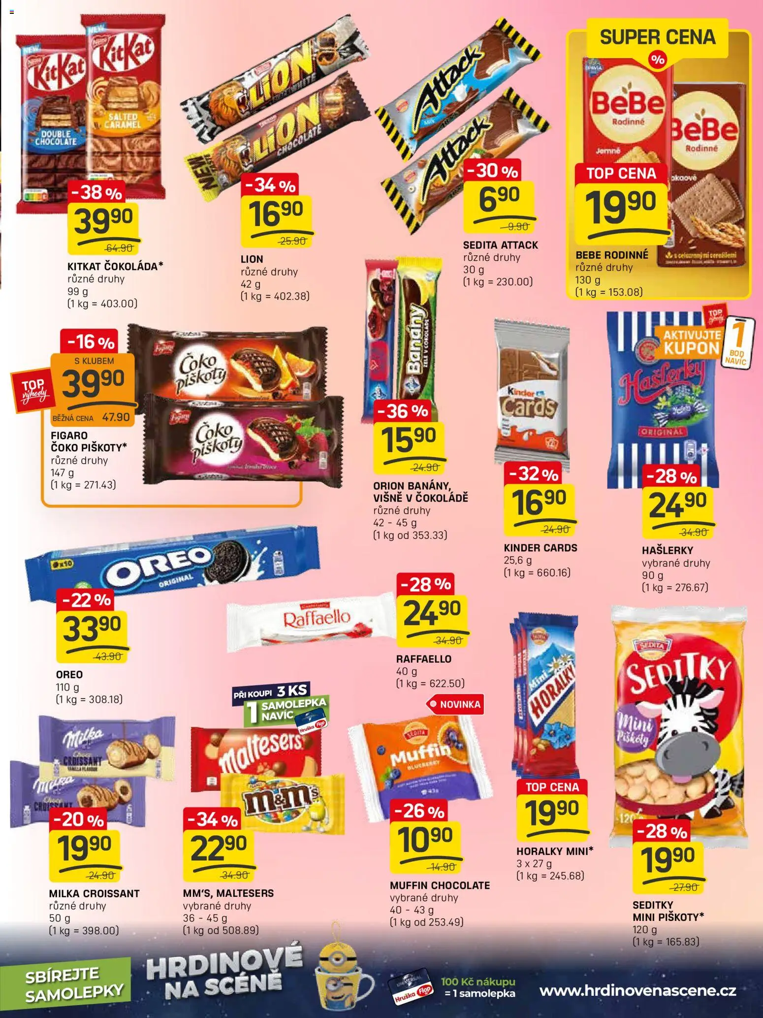 Flop leták - FlopTop od 12.11.2025 | Strana: 9 | Produkty: Banány, Croissant, Kinder, Bebe