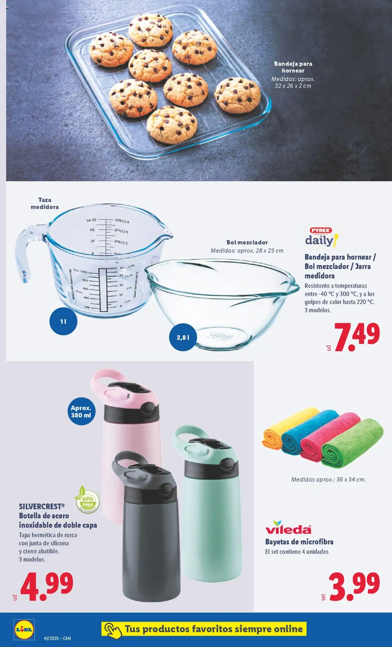 Lidl - Canarias │ válido desde el 06.10.2025 | Página: 8 | Productos: Mezclador, Bandeja