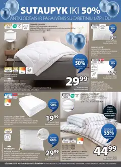 JYSK leidinys galioja nuo 31.03.2026 | Puslapis: 16 | Prekių: Pagalvė, Antklodė, Užvalkalas