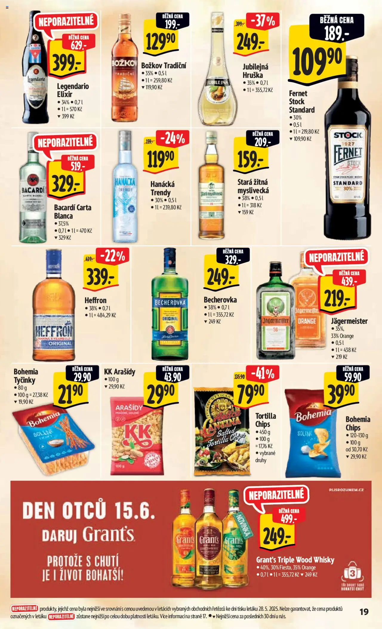 Albert leták - Hypermarket od 04.06.2025 | Strana: 27 | Produkty: Whisky, Fernet, Tortilla, Stará žitná myslivecká