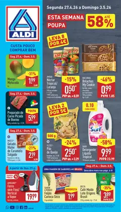 Pré-visualização Aldi folheto válido de 27.04.2026