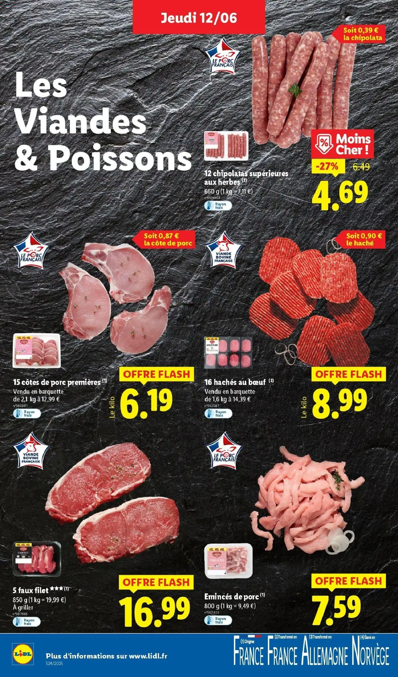  | Page: 6 | Produits: Viande, Ribs, Porc, Viande bovine