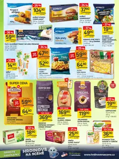 Náhled letáku Flop leták - FlopTop od 29.10.2025 | Strana: 7 | Produkty: Crema, Cappuccino, Kuřecí stripsy, File