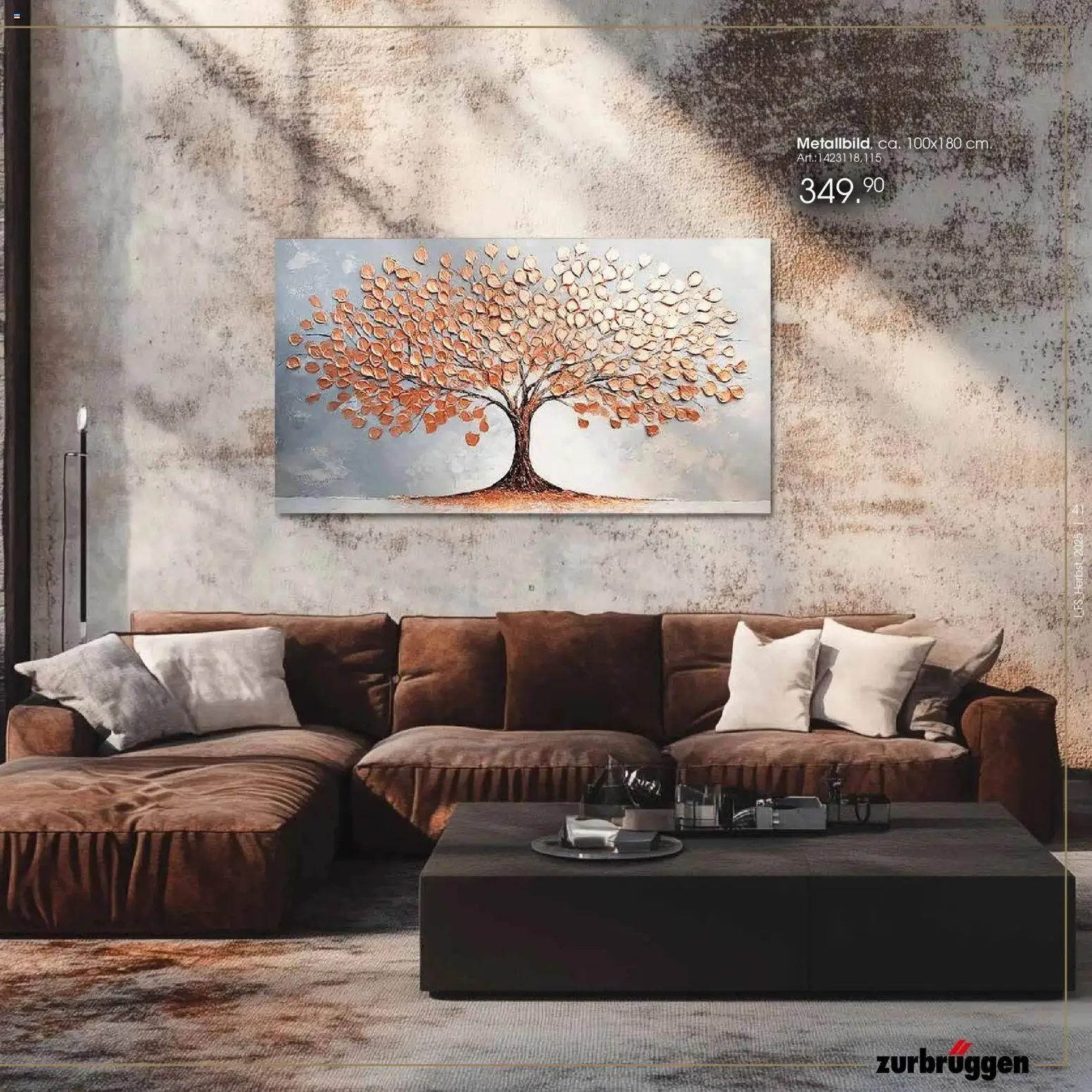 Zurbrüggen - Zurbrüggen: Raum für neue Lieblingsstücke – gültig ab 19.10.2025 | Seite: 41