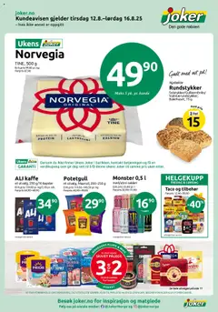Forhåndsvisning av Joker kundeavis gyldig fra 12.08.2025