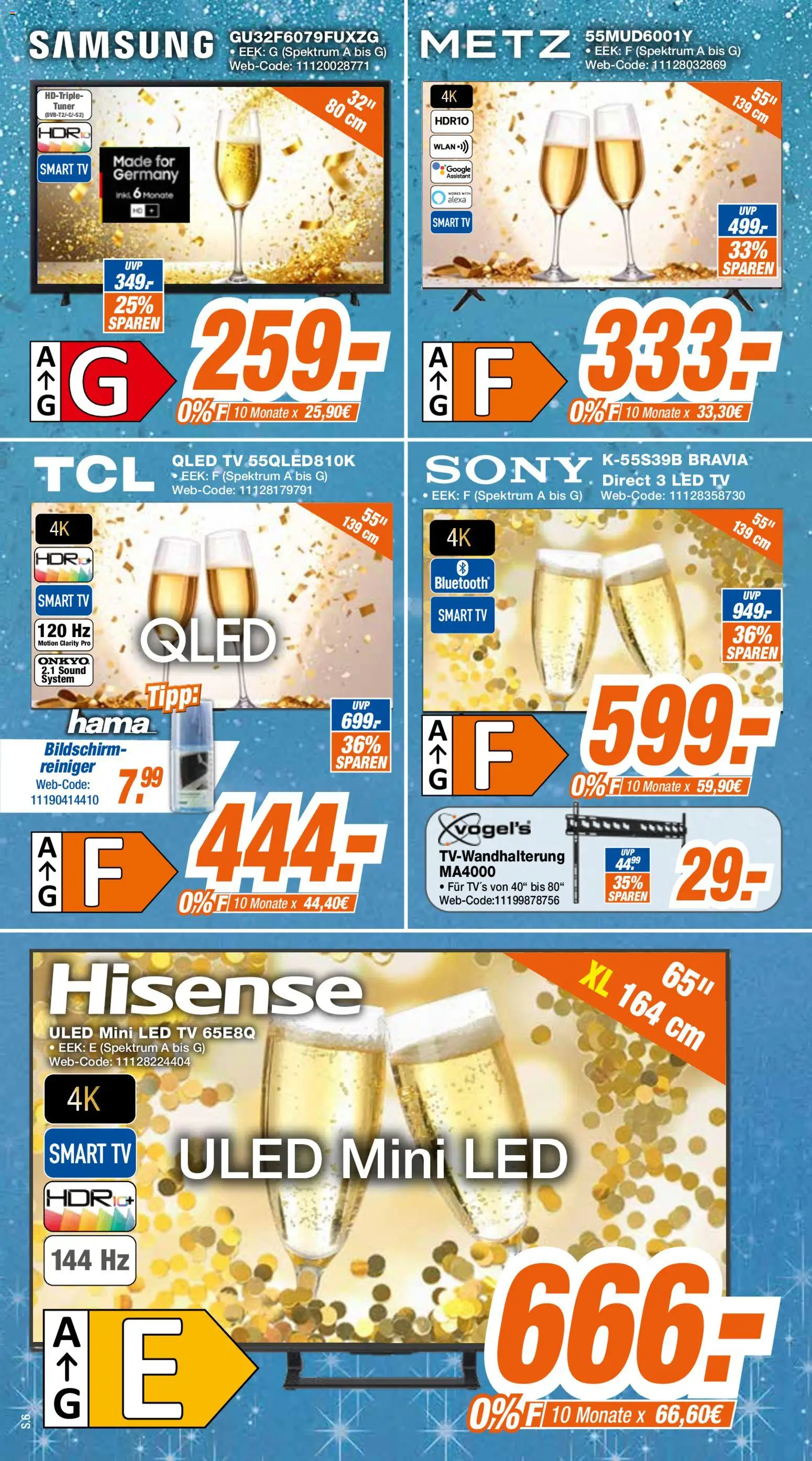 Expert - Giessen – gültig ab 06.04.2026 | Seite: 6 | Produkte: Hisense, Samsung, Bildschirm, TV
