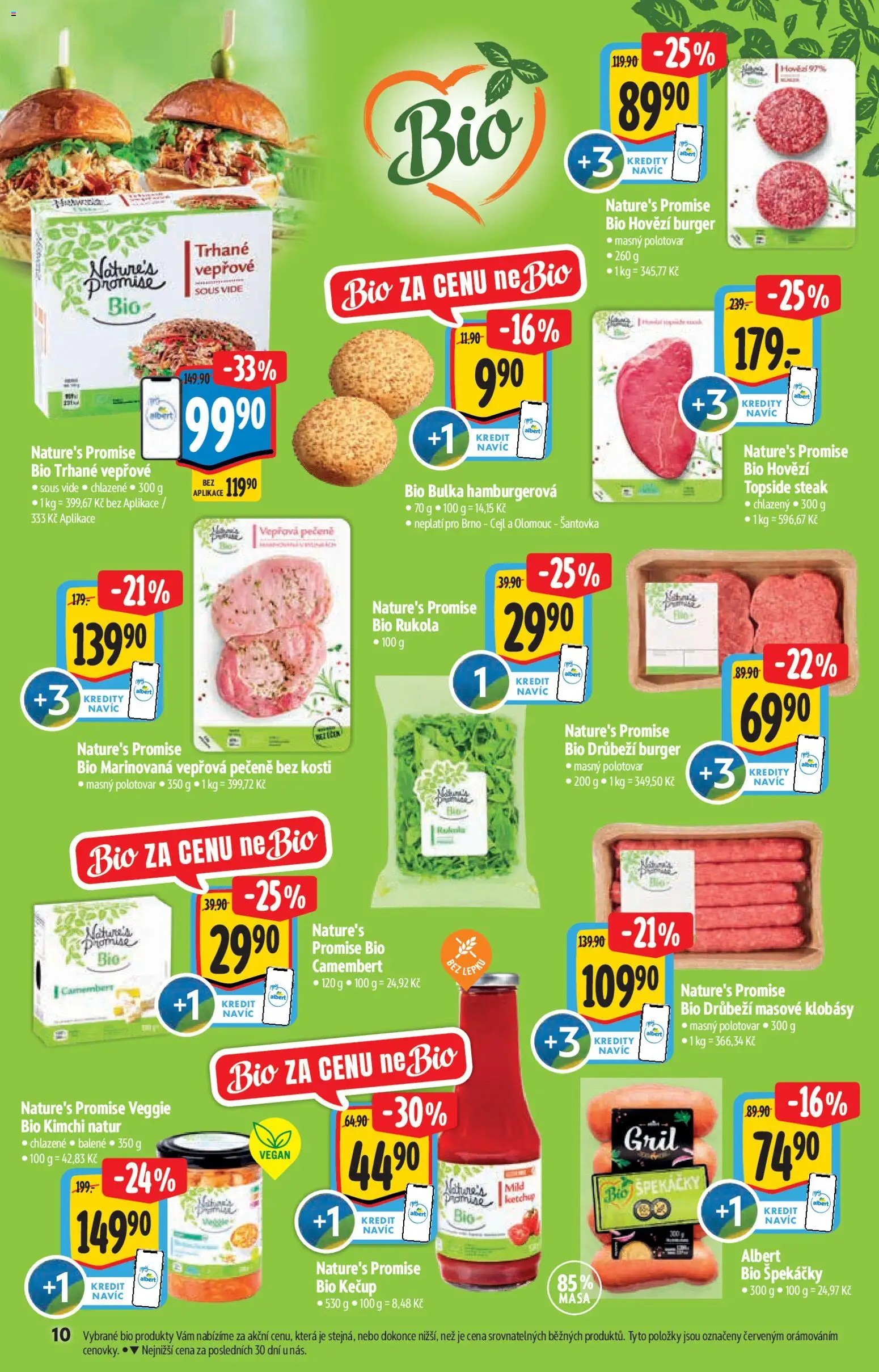 Albert katalog - Hypermarket od 22.04.2026 | Strana: 10 | Produkty: Bio kečup, Sous vide, Steak, Gril