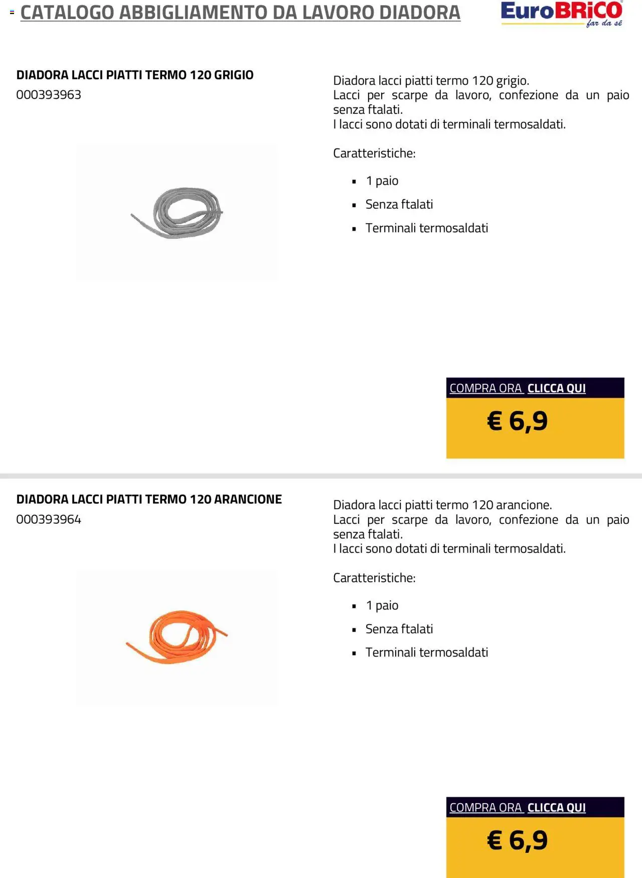 Volantino Eurobrico del 23.07.2025 | Pagina: 5 | Prodotti: Scarpe