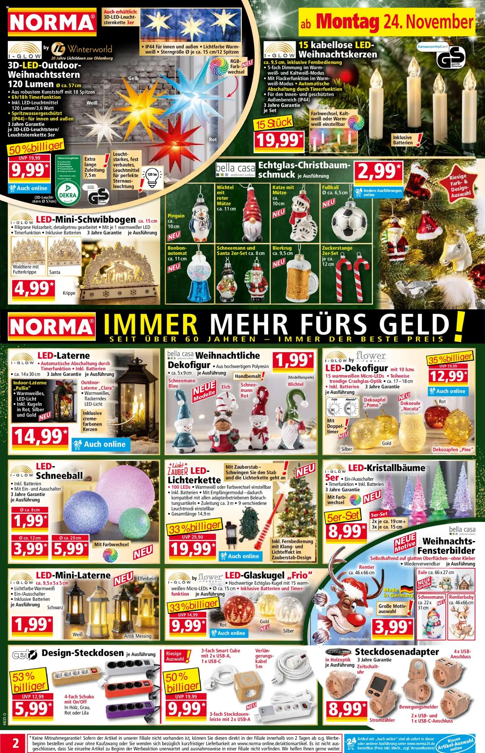 Norma - Black Friday – gültig ab 24.11.2025 | Seite: 2 | Produkte: Kabel, USB, Batterien, Fußball