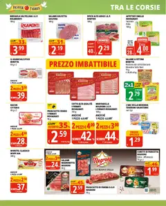 Anteprima del volantino Tigros volantino valido a partire dal 24.03.2026 | Pagina: 14 | Prodotti: Speck, Prosciutto di Parma, Pollo, Pancetta