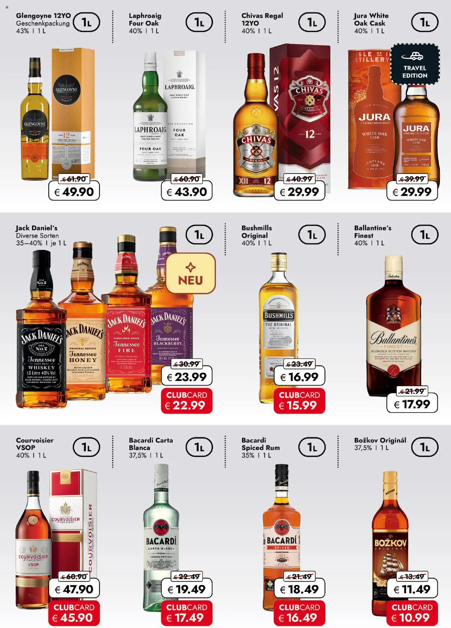 Travel Free  Aktionsangebote – gültig ab 03.04.2026 | Seite: 4 | Produkte: Jura, Regal, Rum, Whiskey